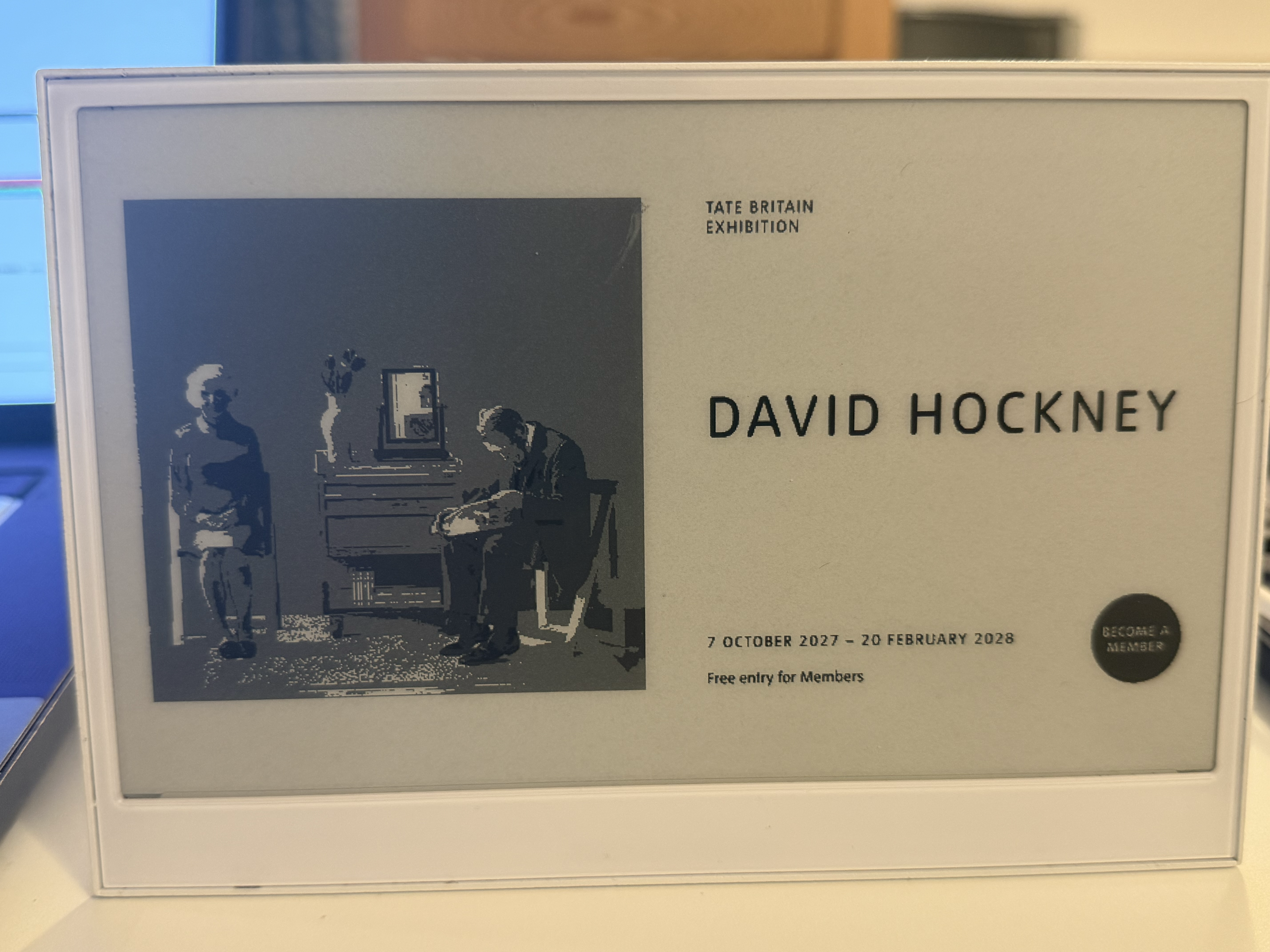 INKdash — exhibition display